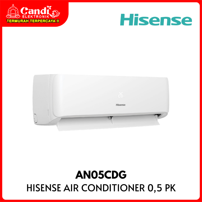 Hisense Air Conditioner 0,5 Pk Standart An05cdg(id) + An05cdg(od)  